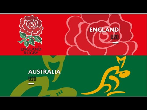 World Rugby U20s 2019 - England v Australia - FULL MATCH