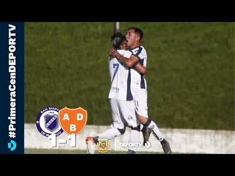 San Martín de Burzaco 1 - 1 Berazategui | Goles | Fecha 6 | Primera C | #PrimeraCenDEPORTV