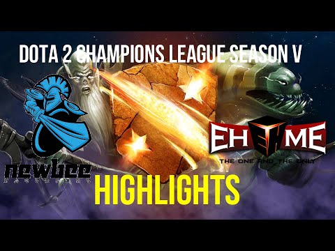 Dota 2 Highlights of NewBee vs EHOME - D2CL Season 5