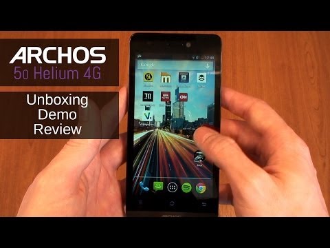 Archos 50 Helium 4G - Unboxing, Review and Demo