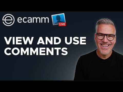 How To Effectively Use Comments in Ecamm Live