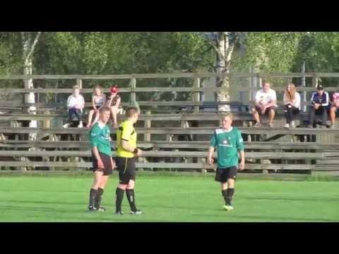 UPK player getting his marching orders after a vicious tackle on a KY Sport (Turku) player.