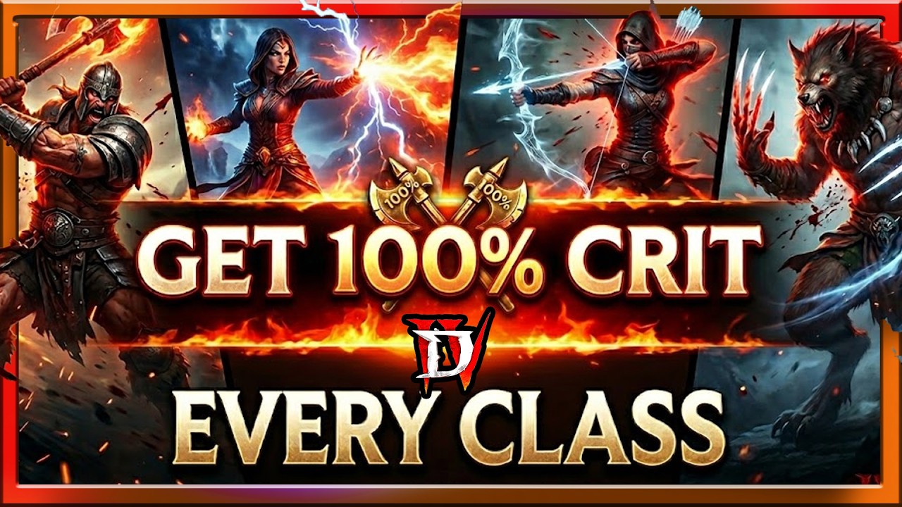 Diablo 4 100% Crit for Every Class Guide : Massively Improve your DPS Now Diablo IV Guide
