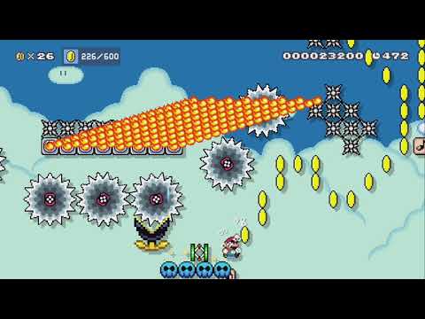 Don't Move - Sky Mayhem by ShinyUlt - Super Mario Maker 2 - No Commentary 1bx