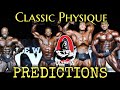 2019 My Classic Physique Olympia Predictions! A Must See!!!