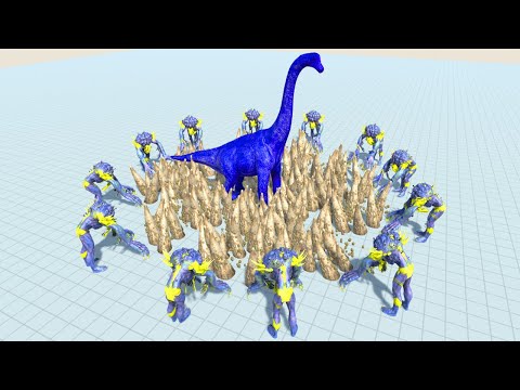 SCOURGE Circle of Death Spikes - Animal Revolt Battle Simulator