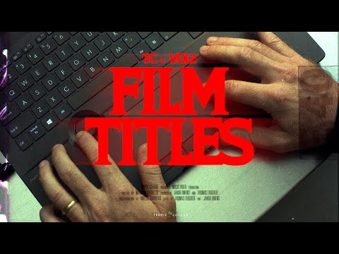 20 New Title Templates With New FX Sliders - Film Titles Volume 2