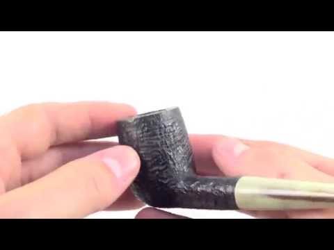 Dunhill Ring Grain Classic Billiard Style Smoking Pipe W Horn Stem From PIPELIST.COM