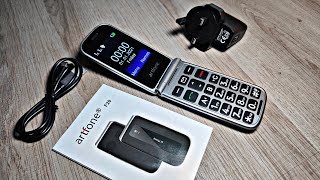 Artfone F20 Big Button Senior Flip Mobile Phone (Review)