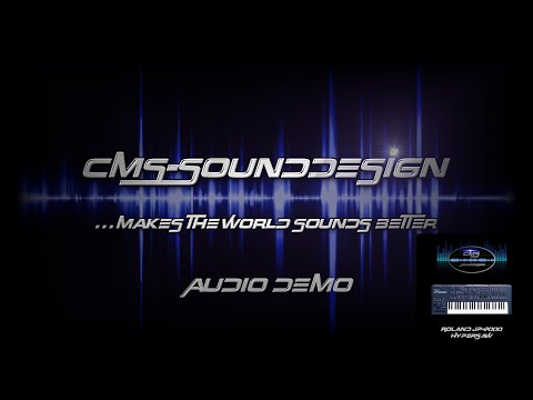CMS-Sounddesign - CMS Roland JP-8000 Hypersaw - Audio Demo