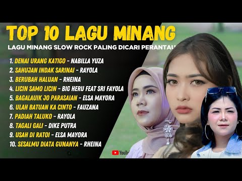 DENAI URANG KATIGO - NABILLA YUZA FULL ALBUM | Lagu Minang Slow Rock Paling Dicari Perantau 2025