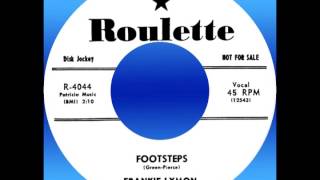 FOOTSTEPS, Frankie Lymon, Roulette #4044 1958