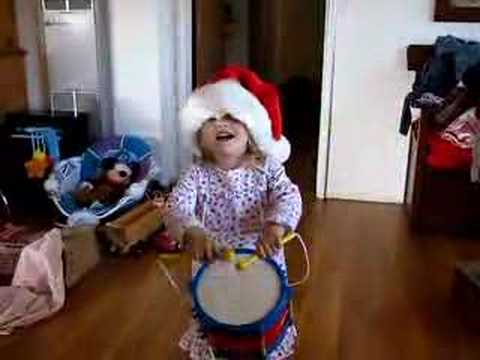 My 2 year old daughter sings Jingle Bells