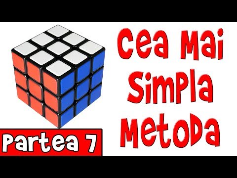 Cea mai simpla Solutie pentru Cubul Rubik (FARA ALGORITMI sau FORMULE) - 7/7 #jucarii #jucariicopii