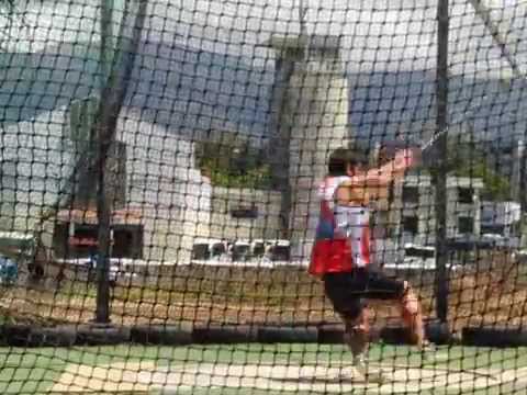 mario mendes Recorde pessoal -  martelo 5kg 49,70m   7 junho 2014