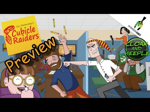 Cloak and Meeple: Preview | Cubicle Raiders