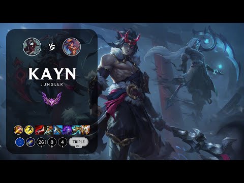 Kayn Jungle vs Lillia - EUW Master Patch 13.12