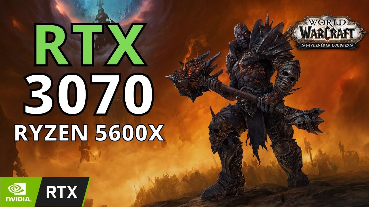 World Of Warcraft, RTX 3060 Ti, i7 10700k, 1080p