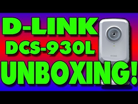 D-link DCS930L unboxing, setup and test