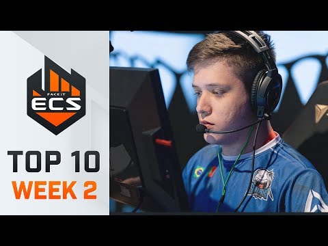 Top 10 Best Plays - ECS S8 Week 2 - Feat.  snatchie, exit, meyern!