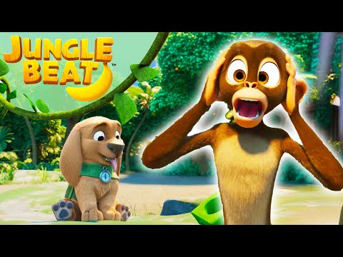 ¿¡Un perro en la jungla!? | Jungle Beat: Munki & Trunk | Dibujos animados para niños 2025