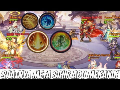 META ADU MEKANIK SIHIR SAATNYA🔥, BP HANYALAH ANGKA, MEKANIK SIHIR - Monkey King Arena Of Heroes