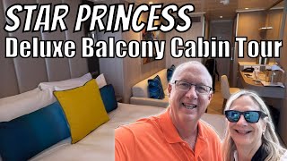 Star Princess (NEW SHIP) Deluxe Balcony Cabin Tour
