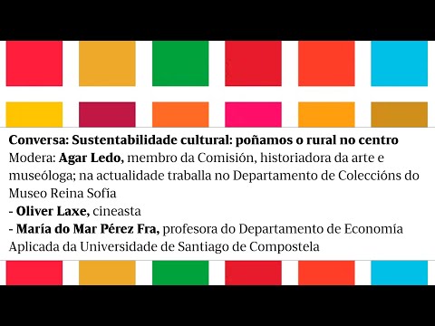 Vídeo: Conversa Sustentabilidade cultural: poñamos o rural no centro