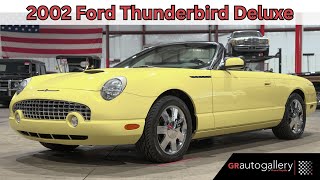 Video Thumbnail for 2002 Ford Thunderbird