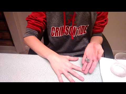 Coins Through The Table Trick