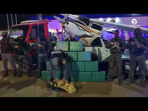 Polícia Militar faz megaoperação contra o tráfico de drogas em Sapezal e um suspeito de tráfico
