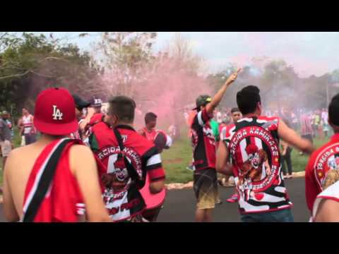 Torcida Kamikaze Tricolor - Recepção ao Time - BFC 3 x 0 Crac