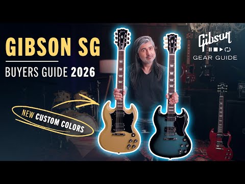 Is A Gibson SG "Best" For You? A Buyers Guide: NEW Custom Color Series SG, Original & Modern
