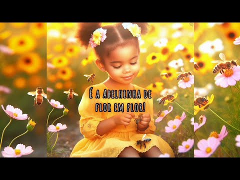 Ponto para Erê Abelhinha - Plantei uma flor no jardim