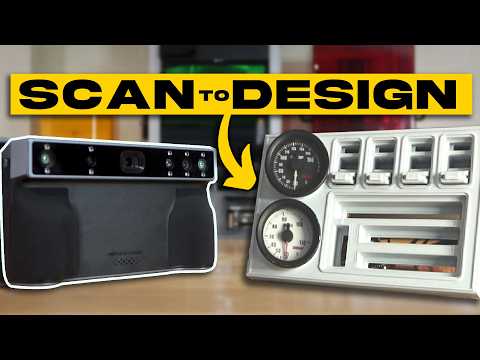 3D Scanning CAD Modelling and 3D Printing OEM+ Car Parts | Revopoint Miraco Plus 3D Scanner