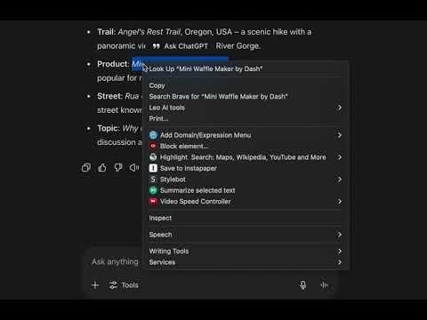 Item video thumbnail