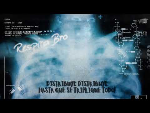 Flowky - Respira Bro... (Lyric Audio) [Prod. Cinqobeatz]