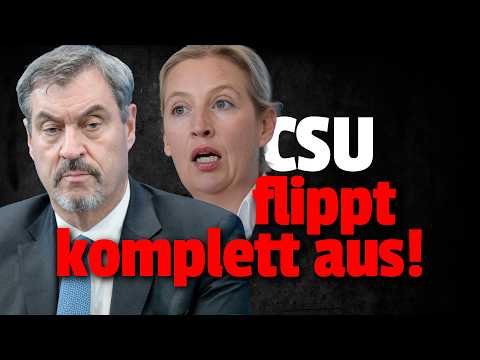 💥CSU Politiker bittet AfD um Hilfe: CSU kündigt KONSEQUENZEN an