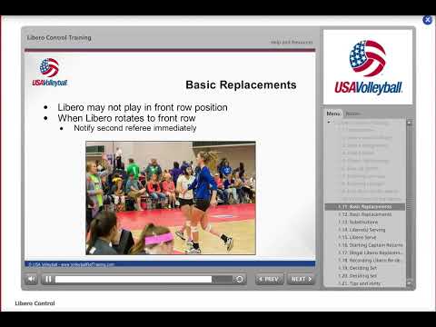 USAV & AAU Libero Tracking Training