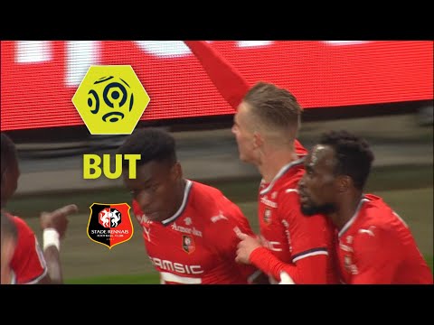 But Benjamin BOURIGEAUD (6') / Stade Rennais FC - LOSC (1-0)  / 2017-18
