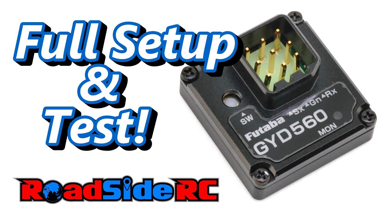Futaba GYD560 Drift Gyro: Unboxing | Setup | Test Drive