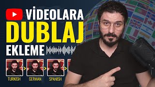 Youtube Videolara DUBLAJ EKLEME NASIL Yapılır?