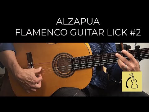 FLAMENCO GUITAR TECHNIQUE-ALZAPUA LICK