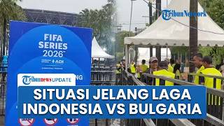 Situasi Jelang Laga Timnas Indonesia Vs Bulgaria di FIFA Series 2026, Stadion GBK Diguyur Hujan