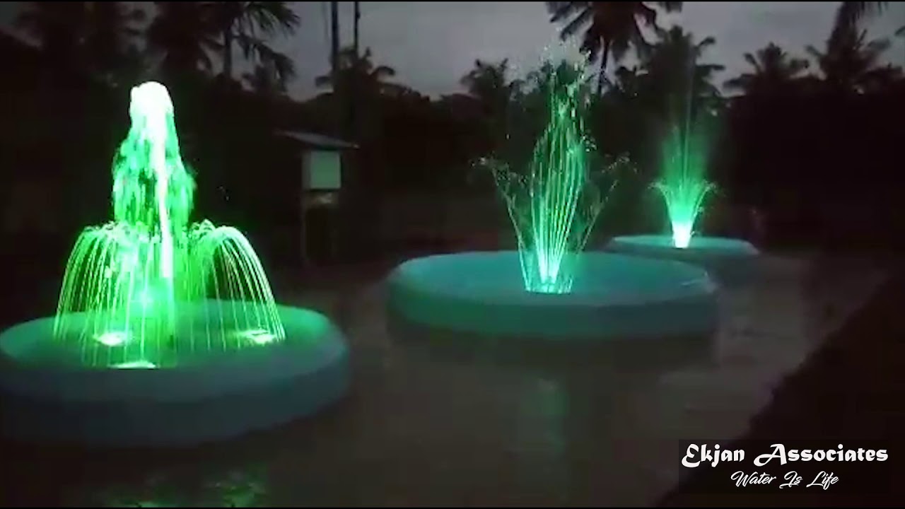 Fountain Nozzles & Submersible LED Fountain lights