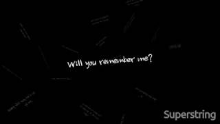 Sarah Mclachlan - I will remember you LYRICS