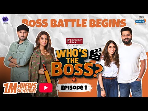 Who's The Boss? Ep 1 | Geeta | Harbhajan | Rohit | Ritika | IDFC FIRST Bank| Radio City