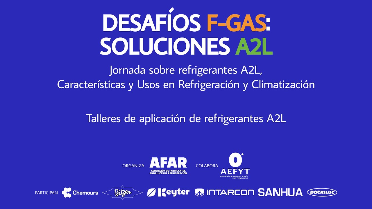 Talleres de aplicación de refrigerantes A2L