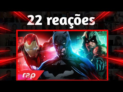 MULT REACT | Rap do Homem de Ferro, Batman e Arqueiro Verde - SEM PODERES | NERD HITS