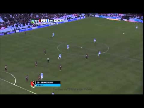Gol de Scocco // Newell's 3 - 0 Racing // Fecha 16